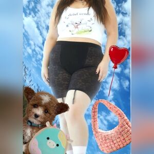 Current Mood Lace Bike Shorts 3x